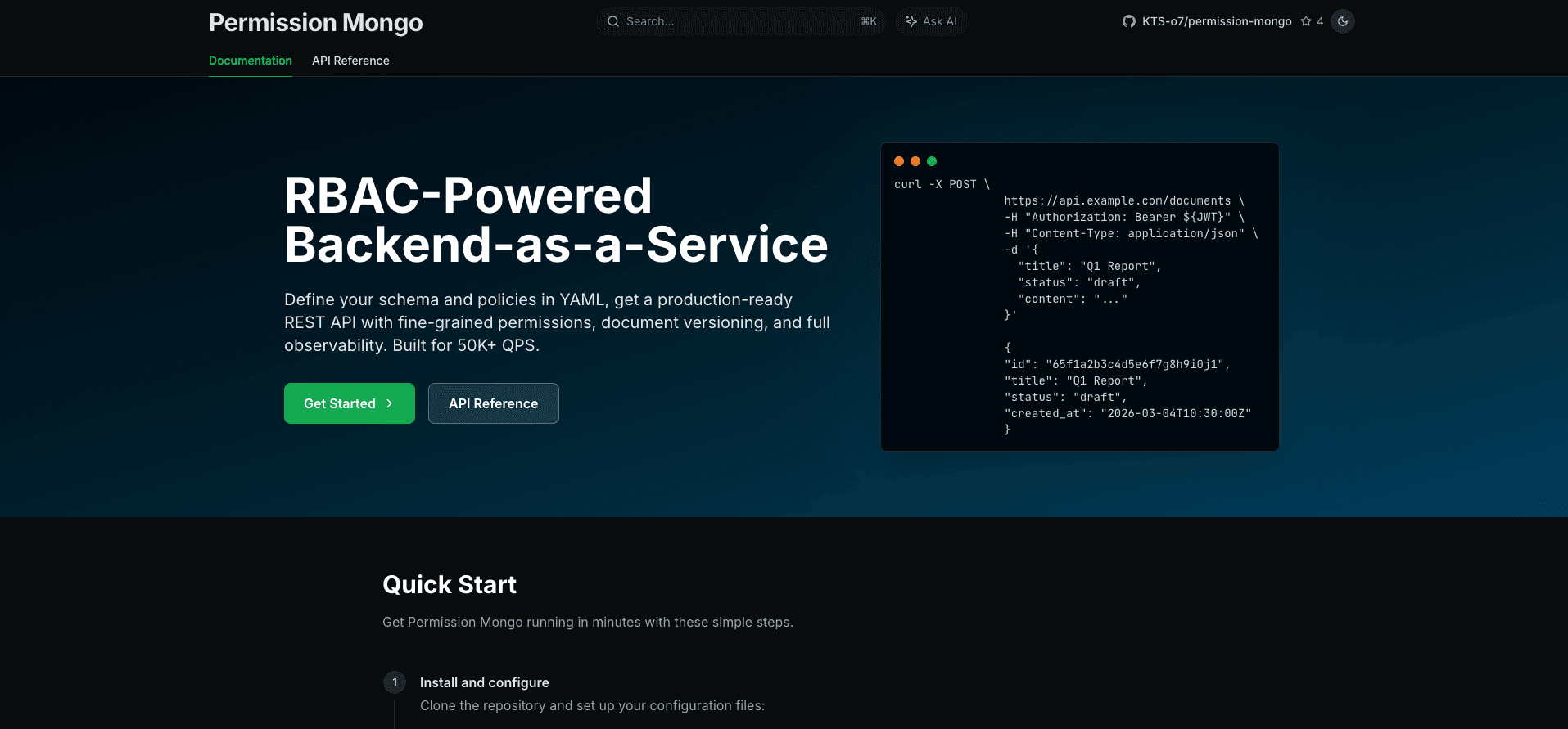 Preview for permission-mongo